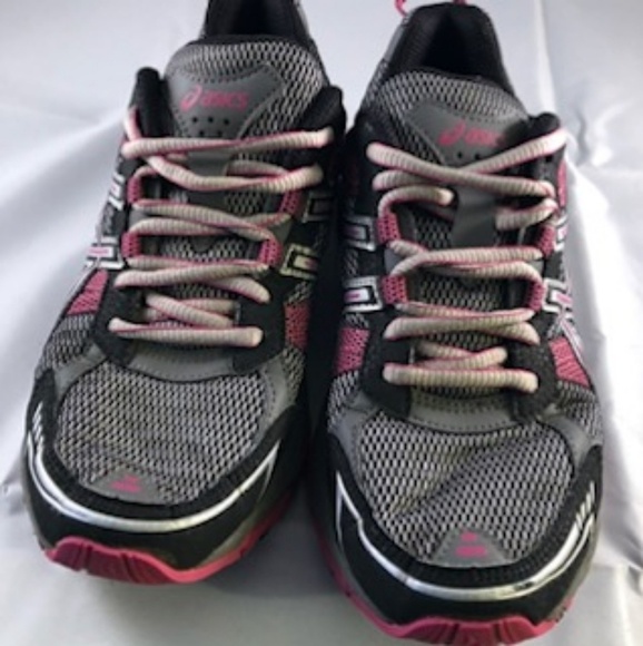 Asics T383N Gel-Venture 4 Pink Gray Black - Picture 1 of 7